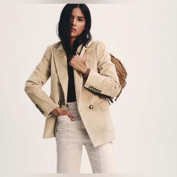 Veronica Beard Sevyn Corduroy Dickey Jacket
Stretch-Cotton Blazer Size 2 NWT - Picture 6 of 7